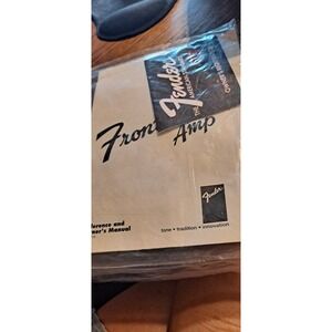 vintage Fender Frontman Amp owner's manual registration package from 1990s,...